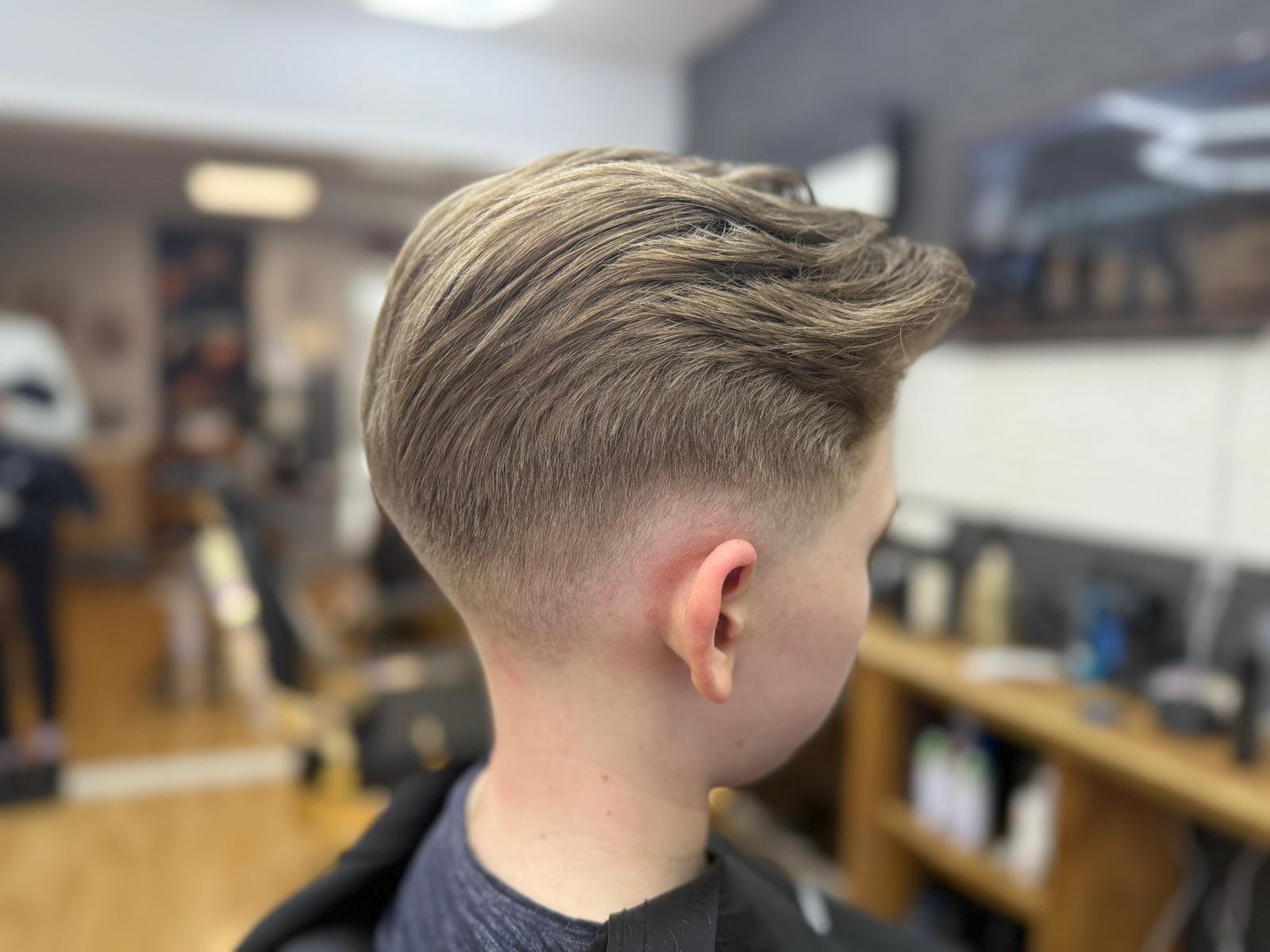 Herrenhaarschnitt im Sevilla Barbershop – echtes Foto