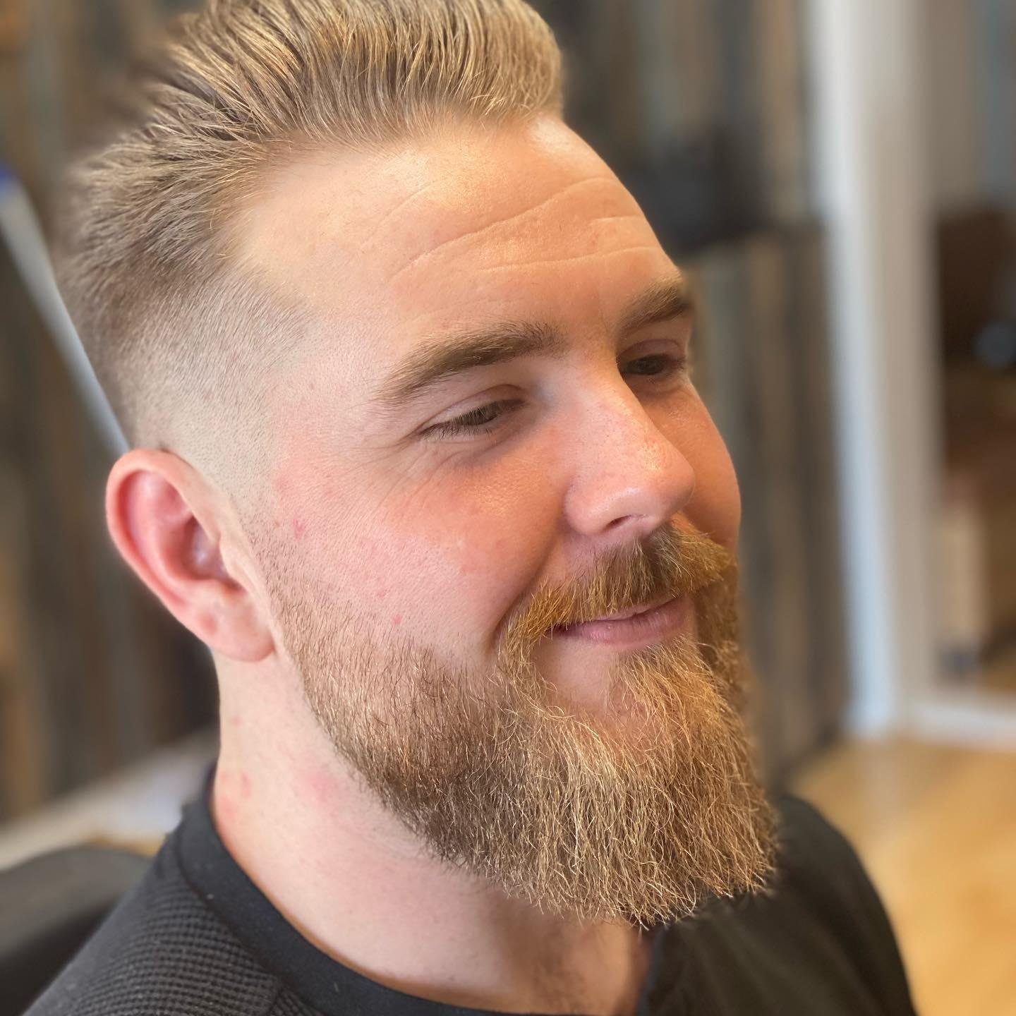 Fade / Übergang im Sevilla Barbershop – echtes Foto